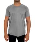 CAMISA BÁSICA MASCULINA POLIÉSTER MALHA PP Cinza