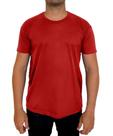 CAMISA BÁSICA MASCULINA POLIÉSTER MALHA PP Vermelha
