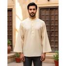 Camisa Bata Indiana Masculina Bordada Manga Longa Tam: XGGG