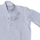 Camisa Bata Juvenil da Ogochi Manga Longa Gola Padre