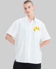 Camisa Baw x Smiley Over - Off White Camisa Baw x Smiley Over - Off White