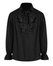 Camisa Bbalizko Pirate Vampire Renaissance Steampunk Gótica Masculina