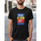 Camisa Bloquinho Tadalafilo Masculina Camisa Fantasia Carnaval 100 algodão Estiloso Confortavel