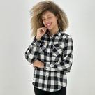 Camisa Blue Rose Xadrez Flanela Feminina