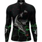 Camisa Blusa De Pesca Com Proteçao UV PINTADO