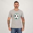 Camisa Bola Rumo ao Hexa Cinza Camisa Bola Rumo ao Hexa Cinza