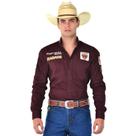 Camisa Bordada Country Radade Masculina Brands 100% Algodão Camisa Bordada Country Radade Masculina Brands 100% Algodão