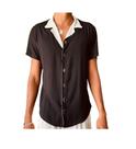 Camisa botão de coco