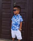 Camisa botão infantil Camisa botão infantil
