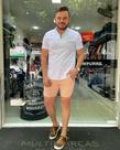 Camisa branca masculina