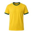 Camisa Brasil Algodão Amarelo - Masculino Tamanho:PCor:Amarelo