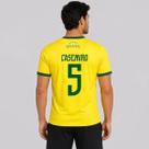 Camisa Brasil Canarinho 5 Casemiro