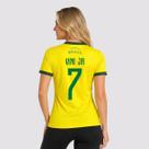 Camisa Brasil Canarinho Feminina 7 Vini Jr