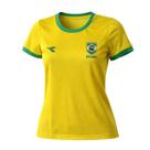 Camisa Brasil Diadora Campione Amarelo - Feminino Tamanho:GGCor:Amarelo