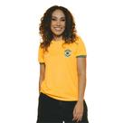 Camisa Brasil Ipê Feminina Amarela -