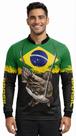 Camisa Brasil Pesca Dry Premium - Proteção +50UV Manga Longa Camisa Brasil Pesca Dry Premium - Proteção +50UV Manga Longa