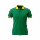 Camisa Brasil Polo Piquet Verde - Feminino Tamanho:MCor:Verde