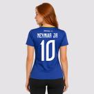 Camisa Brasil Samba Feminina 10 Neymar Jr Camisa Brasil Samba Feminina 10 Neymar Jr