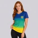 Camisa Brasil Samba Feminina