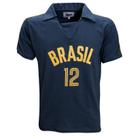 Camisa Brasil Vôlei 1984 Liga Retrô Azul GGG Camisa Brasil Vôlei 1984 Liga Retrô Azul GGG