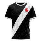 Camisa Braziline Vasco da Gama Building Masculina Preto Branco