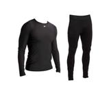 Camisa Calça Térmica Segunda Pele Compressão Proteção UV Tamanho Normal e Plus Size Kanxa