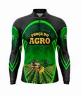 Camisa Camiseta Agro Uvagricultura Colheitadeira Gll-15verde