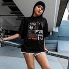 Camisa Camiseta Algodão Lady Gaga Biography Shows Mayhem
