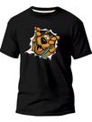 Camisa Camiseta Algodão Scooby-Doo Camisa Camiseta Algodão Scooby-Doo