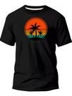 Camisa Camiseta Algodão Sunset
