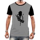 Camisa Camiseta Arte Tumblr Esqueletos Caveira Ossos Moda 9