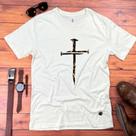 Camisa Camiseta Blusa Evangelica Cristã Igreja Gospel Church Jovem Fé Força Redenção Cruz Pregos Sac