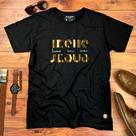 Camisa Camiseta Blusa Evangelica Cristã Igreja Gospel Church Jovem Fé Jesus Live in Me Jesus Vive em