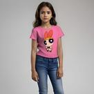 Camisa Camiseta Blusa Meninas super poderosas lindinha florzinha docinho