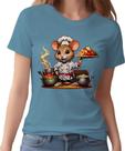 Camisa Camiseta Color Chefe Rato Cozinheiro Cozinha 2