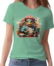 Camisa Camiseta Color Chefe Tartaruga Cozinheira Cozinha 3