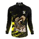 Camisa Camiseta de pesca proteção UV50+ SK07