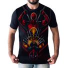 Camisa Camiseta Deadpool E Wolverine Herói Filme Animes Geek Desenhos