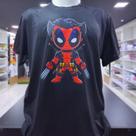 Camisa Camiseta Deadpool e Wolverine Marvel (unissex 100%Poliéster)