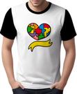 Camisa Camiseta Espectro Autista Autismo Neurodiversidade Amor 9