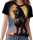 Camisa Camiseta Estampada Steampunk Leão Tecnovapor 1