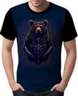 Camisa Camiseta Estampada Steampunk Urso Tecnovapor HD 12