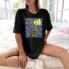 Camisa Camiseta Feminina Estampada Enf Vacina 100% Algodão Fio 30.1 Penteado