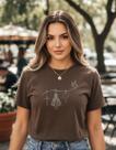 Camisa Camiseta Feminina Nossa Senhora Mãe De Deus Fé E Deus Camisa Camiseta Feminina Nossa Senhora Mãe De Deus Fé E Deus