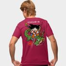 Camisa Camiseta Genuine Grit Masculina Estampada Algodão 30.1 Dragon Ball Goku e Shenlong