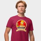 Camisa Camiseta Genuine Grit Masculina Estampada Algodão 30.1 Homer Simpson Duff Camisa Camiseta Genuine Grit Masculina Estampada Algodão 30.1 Homer Simpson Duff