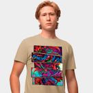 Camisa Camiseta Genuine Grit Masculina Estampada Algodão 30.1 Hyper Beast