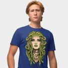 Camisa Camiseta Genuine Grit Masculina Estampada Algodão 30.1 Medusa