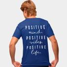 Camisa Camiseta Genuine Grit Masculina Estampada Algodão 30.1 Positive Life