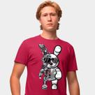 Camisa Camiseta Genuine Grit Masculina Estampada Algodão 30.1 Robot Bear Camisa Camiseta Genuine Grit Masculina Estampada Algodão 30.1 Robot Bear